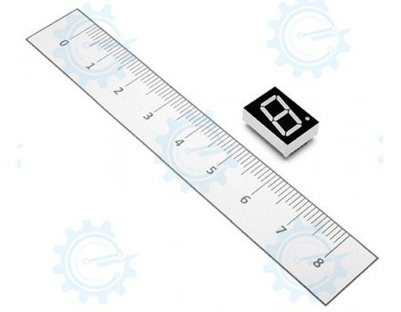 1 Inch Seven Segment LED Display ( Common Cathode )