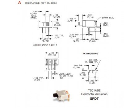 Slide Switch TS01A