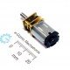 N20 300RPM Gear Motor