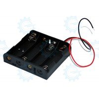 Size AA x4 Battery Compartment