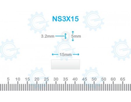 Nylon Stand Off 3.2X15 Without Thread Nylon Stand Off 3.2X15 Without Thread