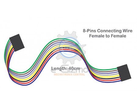 Female to Female 8-Pins Connecting Wire 40cm Female to Female 8-Pins Connecting Wire 40cm