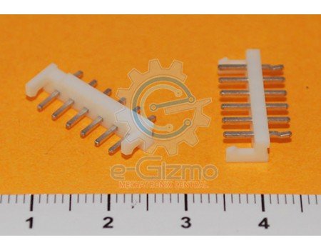 Male Wafer Header 6-Pins 2.54mm Pitch