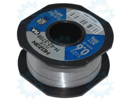 Hozan Soldering Lead 0.6? 200g 60% Lead 40% Tin Hozan Soldering Lead 0.6? 200g 60% Lead 40% Tin