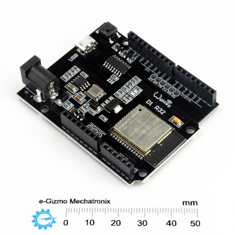Wemos ESP32 Development Board in Uno Style Module D1 R32