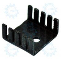 EHS-27  Aluminum Heatsink Black 21x19mm