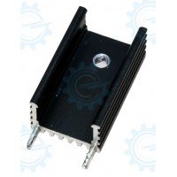 EHS-28 Aluminum Heatsink 25x25x9.9mm