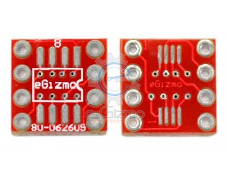 SOIC SSOP to DIP Adapter 8-Pin 300mils