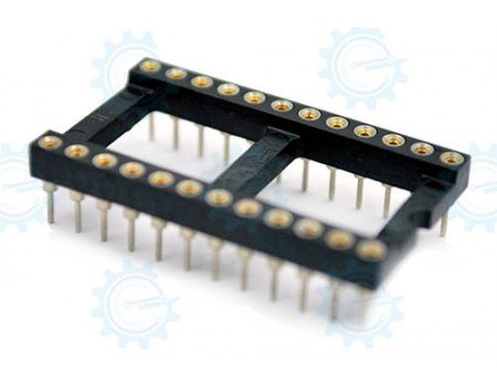 DIP IC Socket Big 24-Pins ( Hirel )