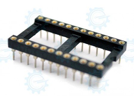 DIP IC Socket Big 24-Pins ( Hirel ) DIP IC Socket Big 24-Pins ( Hirel )