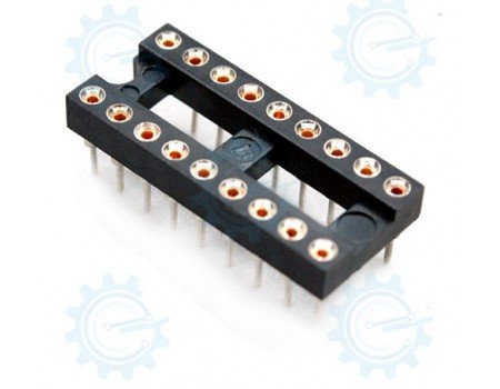 DIP IC Socket 18-Pins ( HIrel )