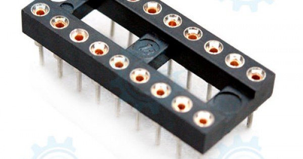 DIP IC Socket 18-Pins ( HIrel )