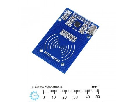 MFRC-522 RFID NFC Reader with card and tag