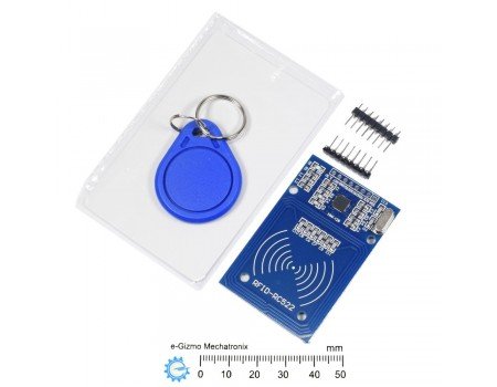 MFRC-522 RFID NFC Reader with card and tag