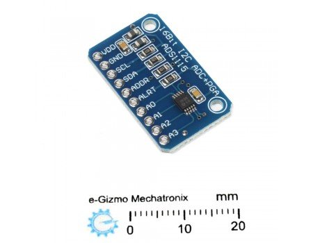 ADS1115 16-Bit Analog to Digital Converter ADC Module ADS1115 16-Bit Analog to Digital Converter ADC Module