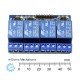 4ch 12V Relay Module Optocoupler Input