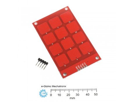 MPR121 Capacitive Touch keypad