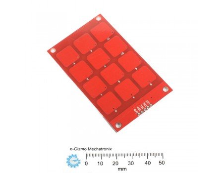 MPR121 Capacitive Touch keypad