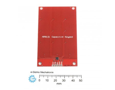 MPR121 Capacitive Touch keypad