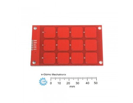 MPR121 Capacitive Touch keypad