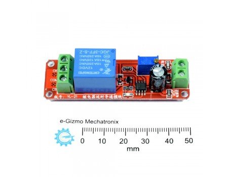 12V Delay Timer Relay with 555 IC 12V Delay Timer Relay with 555 IC