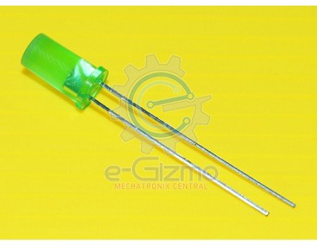 Green LED Flat Top 5mm