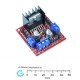 L298N Double H-Bridge DC Stepper Motor Driver