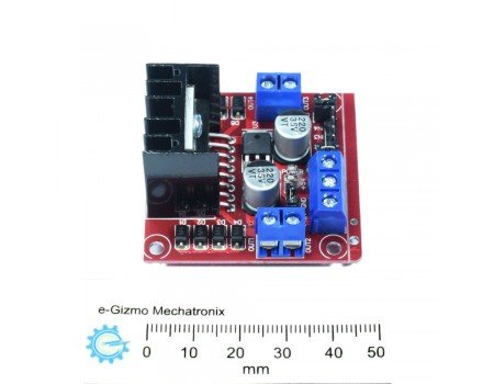 L298N Double H-Bridge DC Stepper Motor Driver