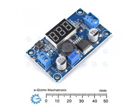 3A DC-DC Adjustable Step Down Converter with Voltmeter LM2596 Buck 3A DC-DC Adjustable Step Down Converter with Voltmeter LM2596 Buck