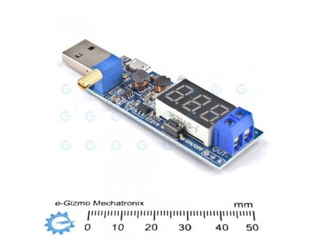 2-3W DC-DC Adjustable Step Up Boost Converter with Voltmeter 2-3W DC-DC Adjustable Step Up Boost Converter with Voltmeter