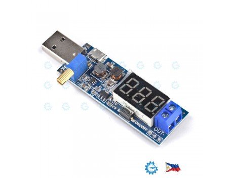 2-3W DC-DC Adjustable Step Up Boost Converter with Voltmeter