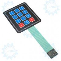 4x3 Keypad Membrane