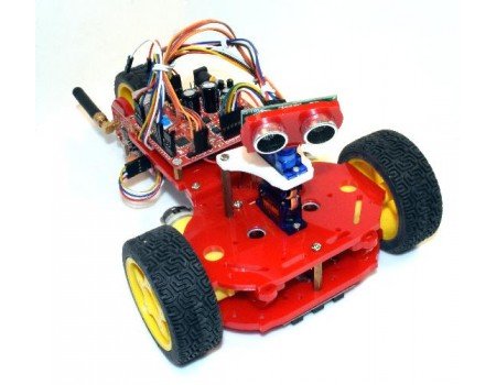 BatMobot Tri-Wheel Proportional Steering Robot Kit