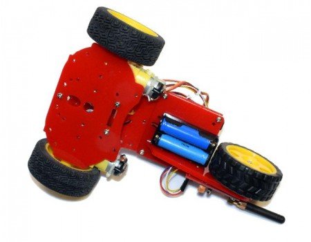 BatMobot Tri-Wheel Proportional Steering Robot Kit