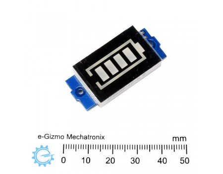 3.7V (1S) Lithium-ion Battery Charge Indicator 3.7V (1S) Lithium-ion Battery Charge Indicator