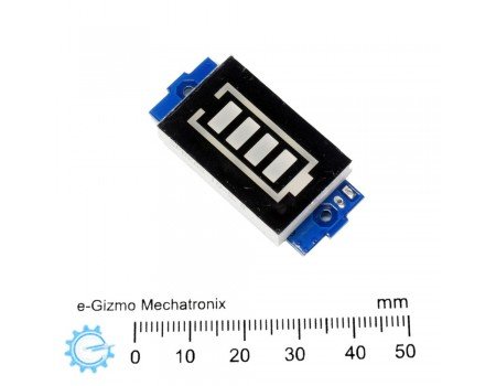 3.7V (1S) Lithium-ion Battery Charge Indicator 3.7V (1S) Lithium-ion Battery Charge Indicator