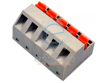 Terminal Block 5 Way Push Release Type