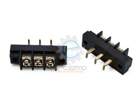 Terminal Block 3 Way Angle Type