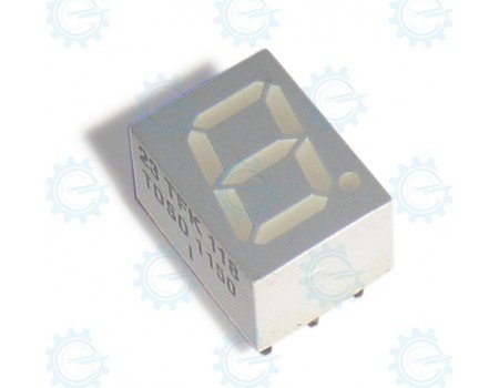 TDSG1150 7-Segment 1-Digit C.A. Green 9.7X7.2mm TDSG1150 7-Segment 1-Digit C.A. Green 9.7X7.2mm