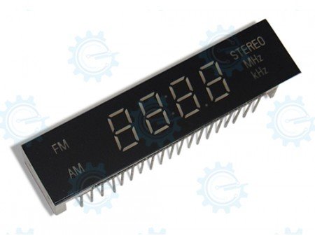 LTC-3827GMM 7-Segment 4-Digit C.A. Red 60.5X14mm LTC-3827GMM 7-Segment 4-Digit C.A. Red 60.5X14mm
