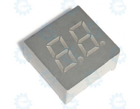 LTD323 7-Segment 2-Digit C.A. Green 15.5X15mm LTD323 7-Segment 2-Digit C.A. Green 15.5X15mm