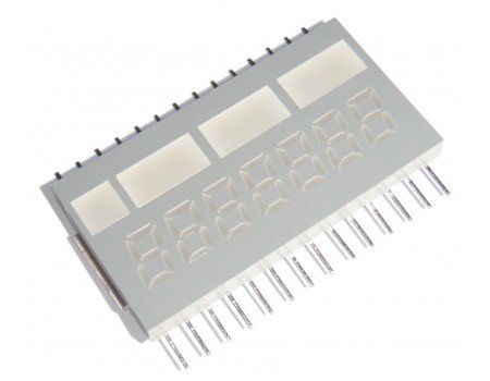 72R02 7-Segment 7-digit C.C. Green 36.5X19.1mm 72R02 7-Segment 7-digit C.C. Green 36.5X19.1mm