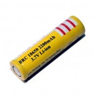 BRC-18650 3.7V Li-ion Lithium 2200mAh