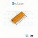 Vishay Dale Capacitor Network SIP-9 8x 0.01uFX7R 50VDC Vishay Dale Capacitor Network SIP-9 8x 0.01uFX7R 50VDC