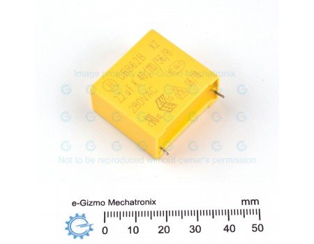 JH 2.2uF 280VAC MKP CBB62B Class X2 RFI Suppression JH 2.2uF 280VAC MKP CBB62B Class X2 RFI Suppression