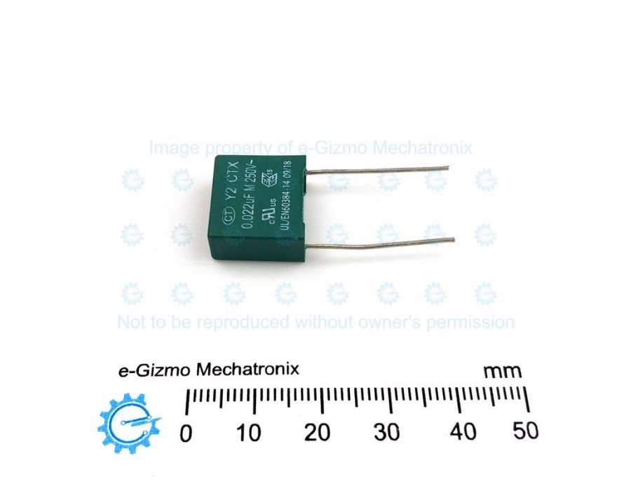 6.8nF 250V AC Polyester Kondansatör BA:15mm 6.8nF 250V AC Polyester Kondansatör BA:15mm