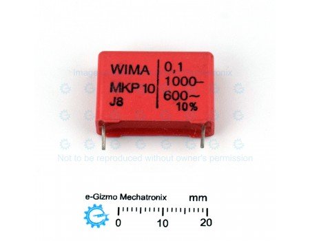 WIMA MKP10 0.1u 1000VDC 600VAC WIMA MKP10 0.1u 1000VDC 600VAC