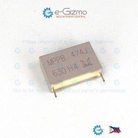 Europtronic 0.47uF 630VDC MPPB Polypropylene Capacitor Europtronic 0.47uF 630VDC MPPB Polypropylene Capacitor