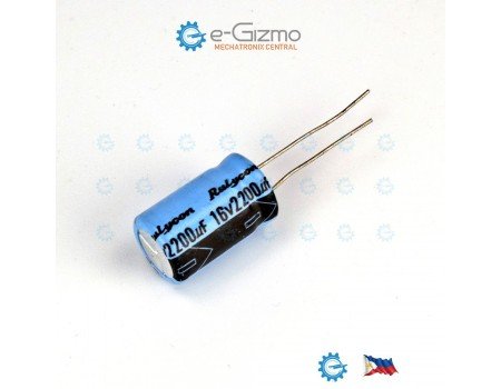 Rulycon 2200UF/16V CEW (TWSS) Electrolytic Capacitor