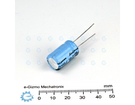 Rulycon 2200UF/16V CEW (TWSS) Electrolytic Capacitor